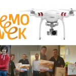 De winnaars van de Demoweek actie tijdens de TechniShow