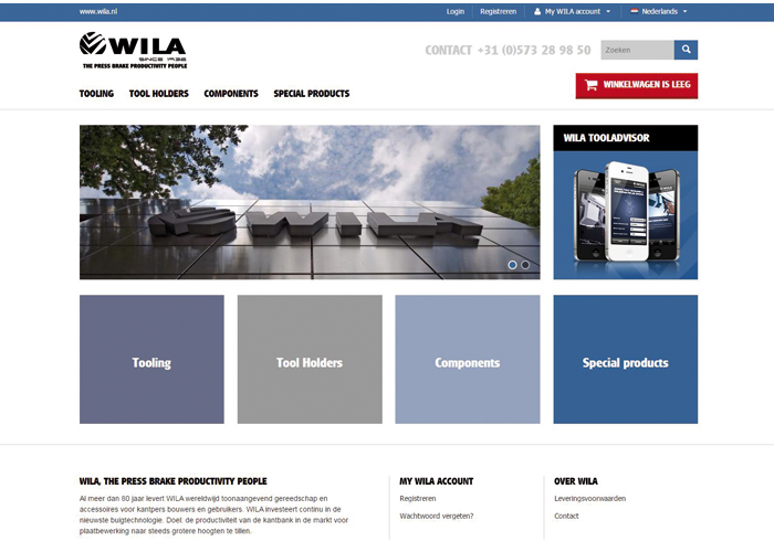 WILA lanceert webshop voor gereedschap - MetaalNieuws, nieuws uit de Metaalbranche