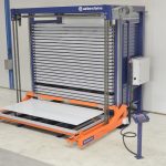 Compact opslagsysteem aalbersfarina voor plaatmateriaal