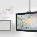 B&R integreert nu veelgebruikte bedieningsfuncties direct in het glas van de touchscreen panels en vervangt daarmee hardware-elementen zoals functietoetsen en draaischakelaars.