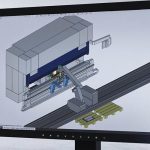 Met de TecZone Bend programmeersoftware kunnen de buigprogramma’s voor de TruBendCell 5170 in enkele seconden worden gemaakt.