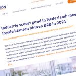 De branche industrie scoort, zoals gezegd, ook qua gemiddelde tevredenheid (8,3) het hoogst van alle branches in Nederland.