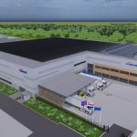 De realisatie van een nieuw, 12.000 vierkante meter groot magazijn is de eerste stap van Marels uitbreiding in Boxmeer.
