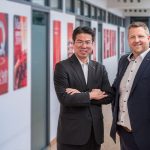 De nieuwe bedrijfsleiders van Lorch Schweißtechnik: Norihito Takahashi en Jens Gauder.