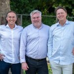 V.l.n.r. Ulrich Stalter (Surplex), Tom Christenson (TBAuctions) en Michael Werker (Surplex)