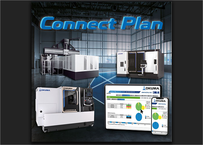 Connect Plan is een oplossing van Okuma voor het gemakkelijk netwerken, monitoren, analyseren en optimaliseren van machineparken.