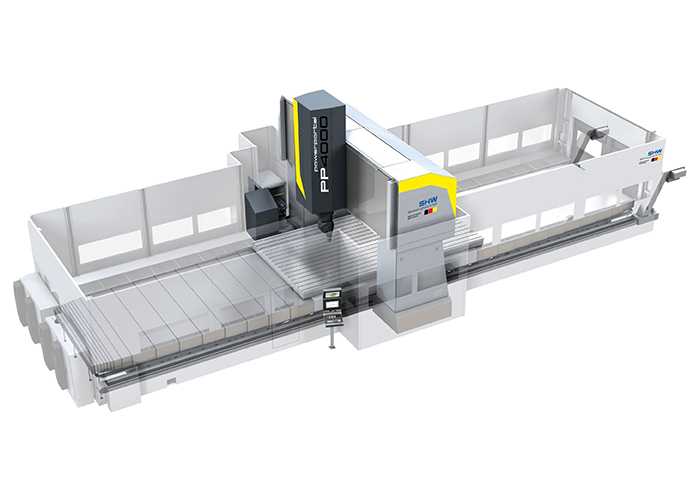 De nieuwste machine van SHW is de PowerPortaal 4000. Op 19 en 20 februari organiseert SHW in Aalen (D) een exclusieve preview van de PowerPortaal 4000 onder spaan.