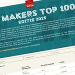 Het doel van De Makers Top 100 is om de Nederlandse maakindustrie in het zonnetje te zetten.