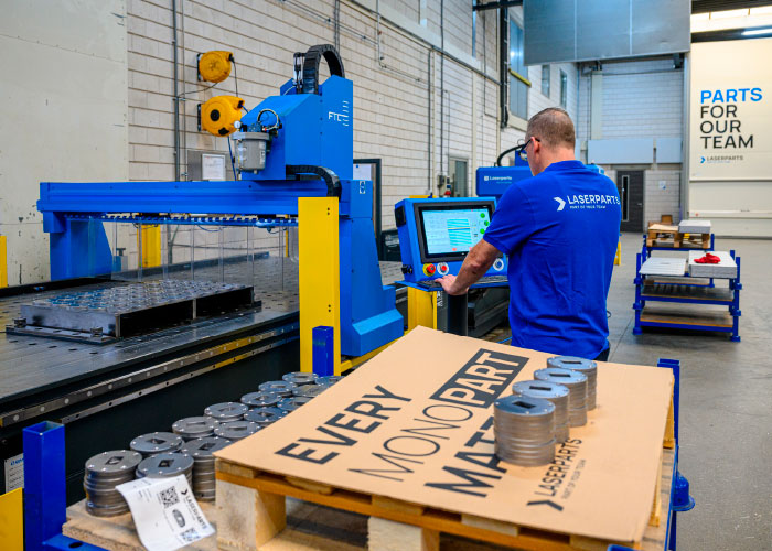 Laserparts is de Monopartner van Nederland, die bestellingen snel en foutloos bij de klant levert.